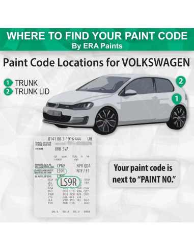 Pintura Automotriz ERA LK3A Rojo Pimiento 7.39 ml Tarro