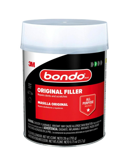 Relleno Bondo 0.71 kg 3M para Reparación de Vehículos