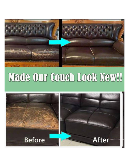 Bálsamo de Recoloración de Cuero Marrón UP22YOU - Kit Reparación