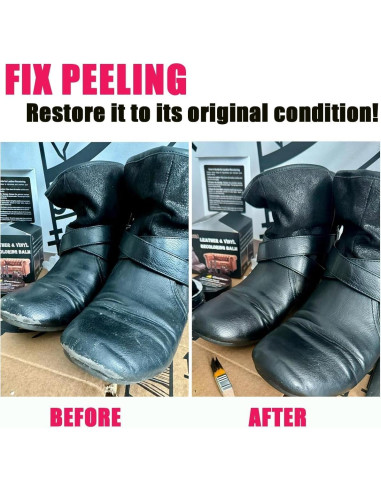 Bálsamo de Recoloración de Cuero Marrón UP22YOU - Kit Reparación