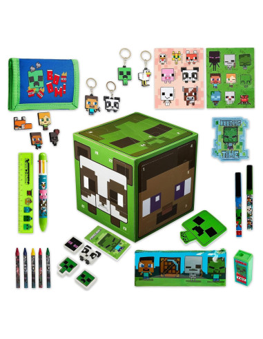 Calendario de Adviento Minecraft 2025 - 24 Sorpresas para Niños