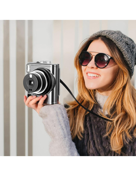 Funda Protectora Fintie para Cámara Fujifilm Instax SQ40 - PVC Duro Transparente