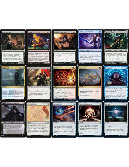 Baraja de Comandante Grixis Lynde - Magic The Gathering - 100 Cartas