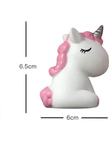 Luces de Cadena LED NIWWIN 1.8m 10 Luces Unicornio Decorativas