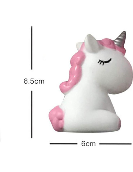 Luces de Cadena LED NIWWIN 1.8m 10 Luces Unicornio Decorativas