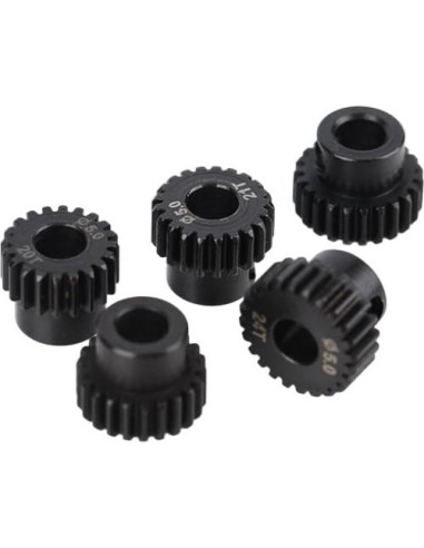 Engranaje de Piñón RC JIECHUN 5 Pcs 20T-24T 5mm para 1:10