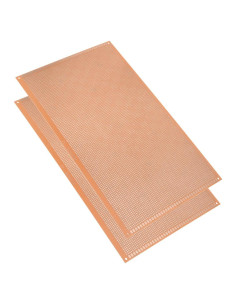 Placa de Circuito Impresa Universal uxcell 18x30cm 2pcs