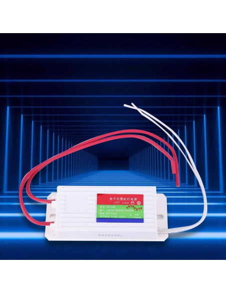 Transformador Electrónico de Luz Neón 6KV 30mA Bediffer