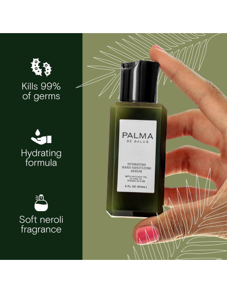 Desinfectante de manos 70% alcohol + Hidratante 59ml | Palma de Salus