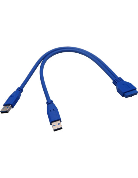 Adaptador USB 3.0 A macho a 20 pines para placa base 30cm AAOTOKK
