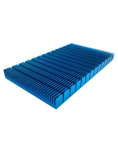 Radiador de Aluminio Azul SGTKJSJS 150x85x12mm para Electrónica