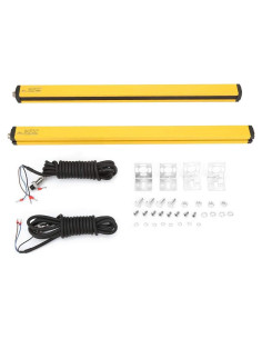 Sensor de Cortina de Luz Walfront DC24V 525mm Seguridad