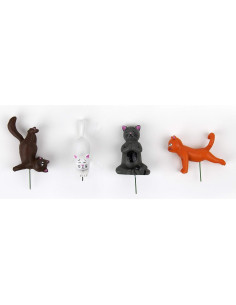 Conjunto de 4 Estacas de Gato de Yoga Mini Gift Republic 2