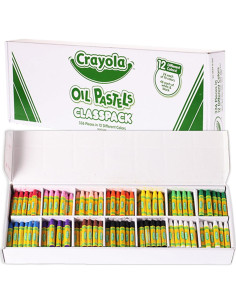 Pasteles al Óleo Crayola Classpack 336ct 12 Colores 2