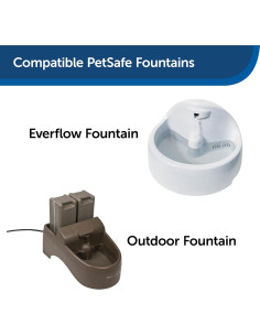 Filtros de Reemplazo PetSafe Drinkwell para Fuente de Agua - 3 Carbón + 1 Espuma 2