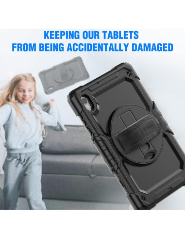 Funda Timecity para Lenovo Tab M10 HD 10.1" 2da Gen - Negro