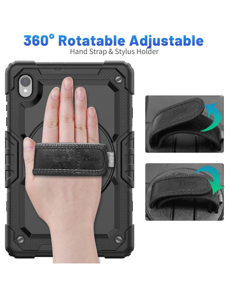 Funda Timecity para Lenovo Tab M10 HD 10.1" 2da Gen - Negro