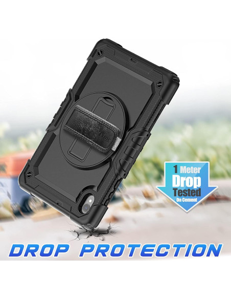 Funda Timecity para Lenovo Tab M10 HD 10.1" 2da Gen - Negro