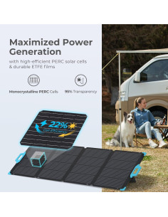 Panel Solar Plegable Renogy E.FLEX 220W Impermeable 2