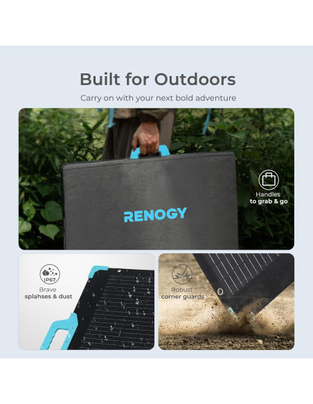 Panel Solar Plegable Renogy E.FLEX 220W Impermeable