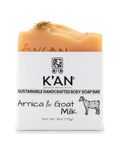 Jabón Artesanal K'an de Árnica y Leche de Cabra 113g