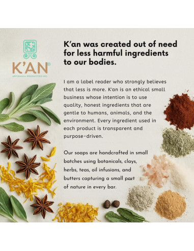 Jabón Artesanal K'an de Árnica y Leche de Cabra 113g