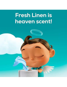 Papel Higiénico Angel Soft Mega Roll 48 Rollos 2 Capas Aroma Lino 2