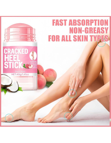 Bálsamo Hidratante para Pies y Manos KAHSOSE 2 Pcs 40g