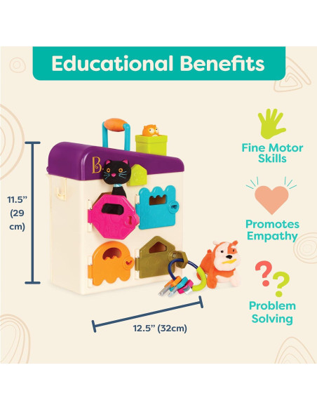 Set Veterinario B. toys - Clínica de Mascotas 8 Piezas