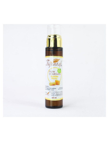 Aceite de Argán Tigontaf 100% Puro con Almizcle - Hidratante para Cabello y Piel