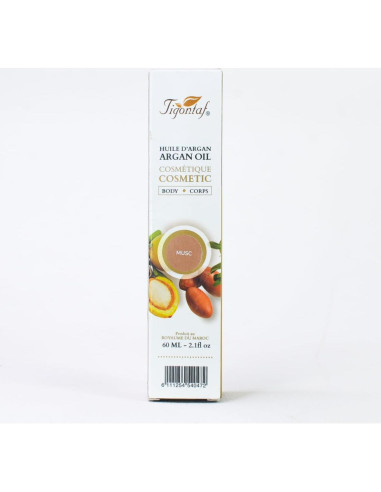 Aceite de Argán Tigontaf 100% Puro con Almizcle - Hidratante para Cabello y Piel