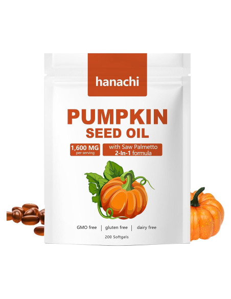 Cápsulas de Aceite de Semilla de Calabaza Ovela 200 Softgel