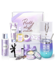 Cesta de Regalo de Spa LUCOTIYA para Mujeres - 10 Piezas