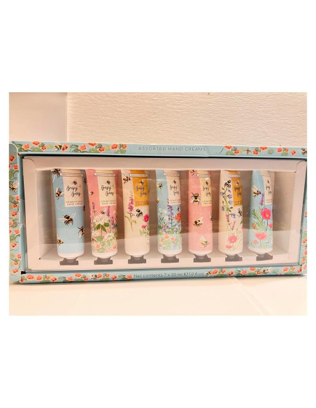 Conjunto de Crema de Manos Vegana Heathcote & Ivory 7x30ml