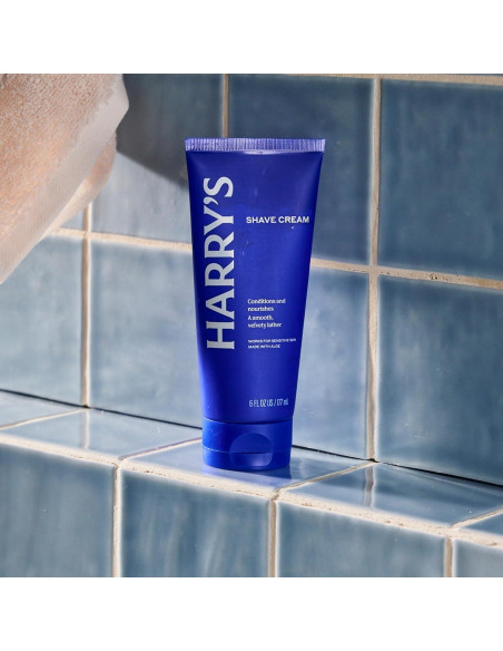 Crema de Afeitar Harry's para Hombres con Aloe y Eucalipto 340 g