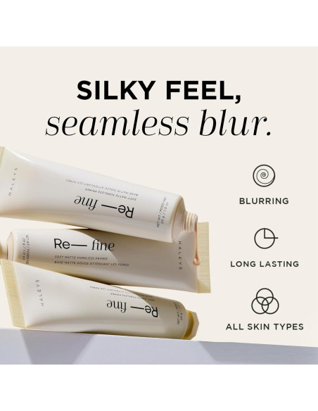 HALEYS Re-fine Primer 35.4 g Vegano Sin Fragancia