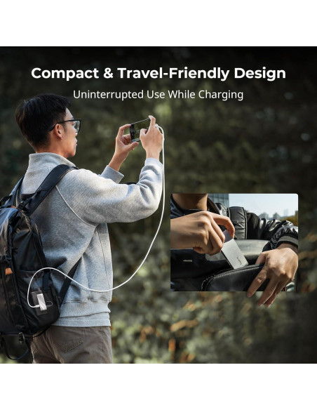 Lector de Tarjetas 5-en-1 SmallRig USB-C 65W SD TF