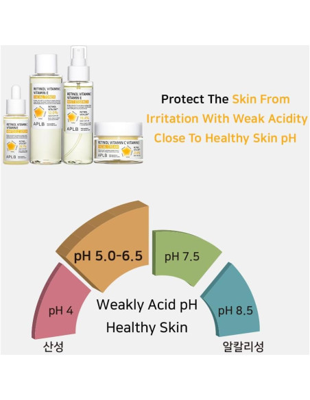 Tónico Facial APLB Retinol Vitamina C E 160.5 ml Hidratante