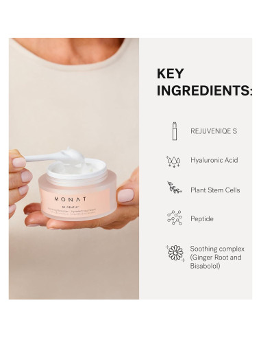 Hidratante Facial Monat Be Gentle 45 ml - Ácido Hialurónico