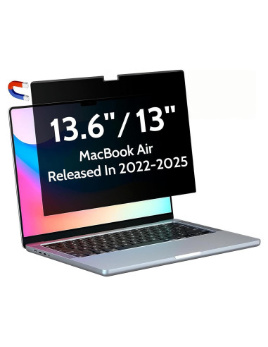 Filtro de Privacidad Magnético XINDERS para MacBook Air 13.6"