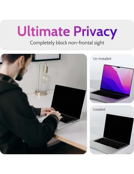 Filtro de Privacidad Magnético XINDERS para MacBook Air 13.6" Filtro de Privacidad Magnético XINDERS para MacBook Air 13.6"