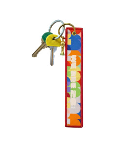 Llavero Bordado Copa Mundial FIFA 2026 - Trofeo 3D 16 cm