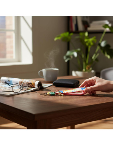 Llavero Bordado Copa Mundial FIFA 2026 - Trofeo 3D 16 cm