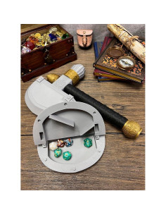 Soporte de Dados Hacha MunnyGrubbers con Bandeja y Rastreador de Salud 2