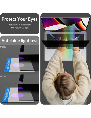 Filtro de Privacidad Magnético XINDERS para MacBook Air 13.6"