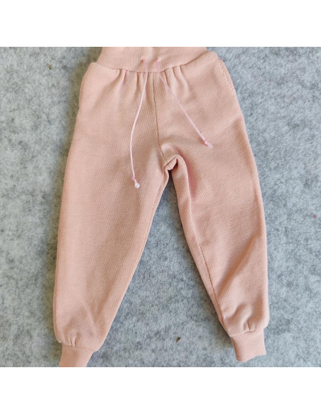 Sudadera Sobredimensionada Rosa 1/6 + Pantalones Muñeco