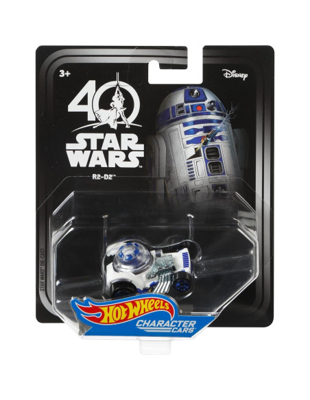 Hot Wheels R2-D2 Star Wars 40 Aniversario Vehículo Coleccionable