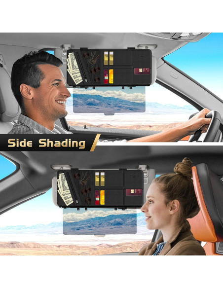 Extensor de Visera Solar Polarizada PJLJY con Organizador