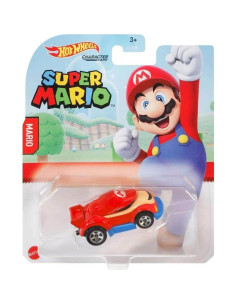 Hot Wheels Super Mario - Paquete 6 Autos Metal 1:64 Mattel 2