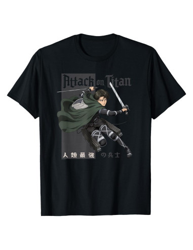 Camiseta Ataque a los Titanes Temporada 4 Hombre